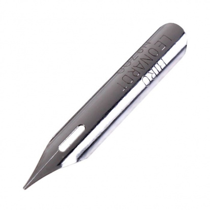 Перо "Drawing F", полированное для рисования